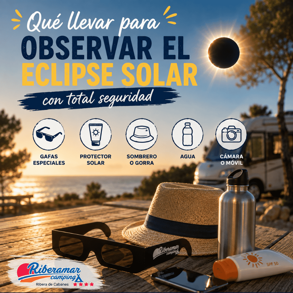 Qué llevar para observar el eclipse